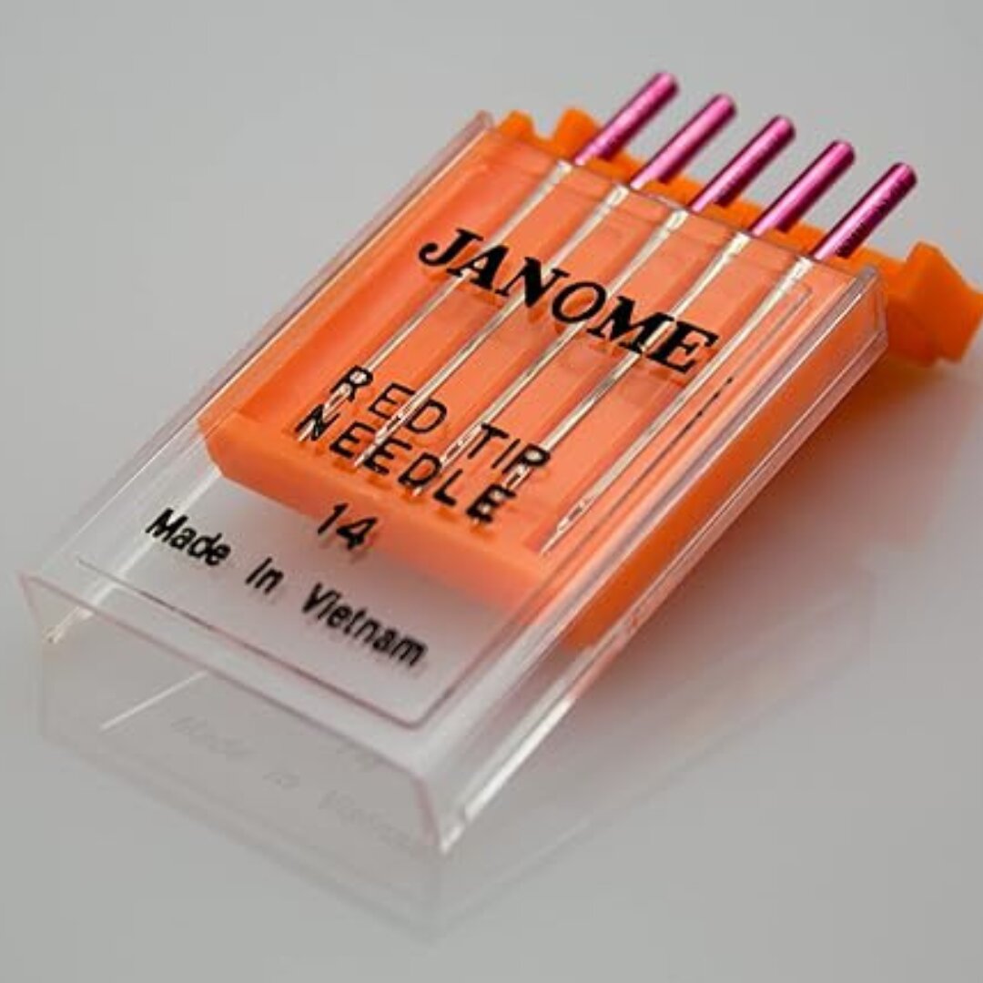 Janome Red Tip Needles Sew Confident