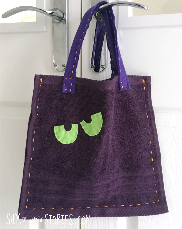 trick or treat bag, halloween crafts