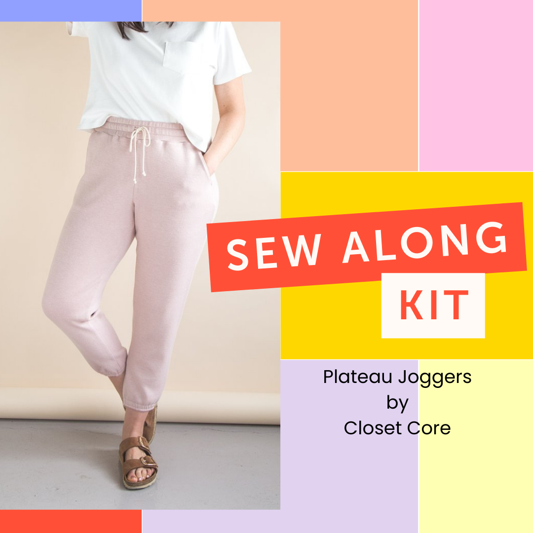 Plateau Joggers Sew Along Kit Closet Core Patterns Sew Confident