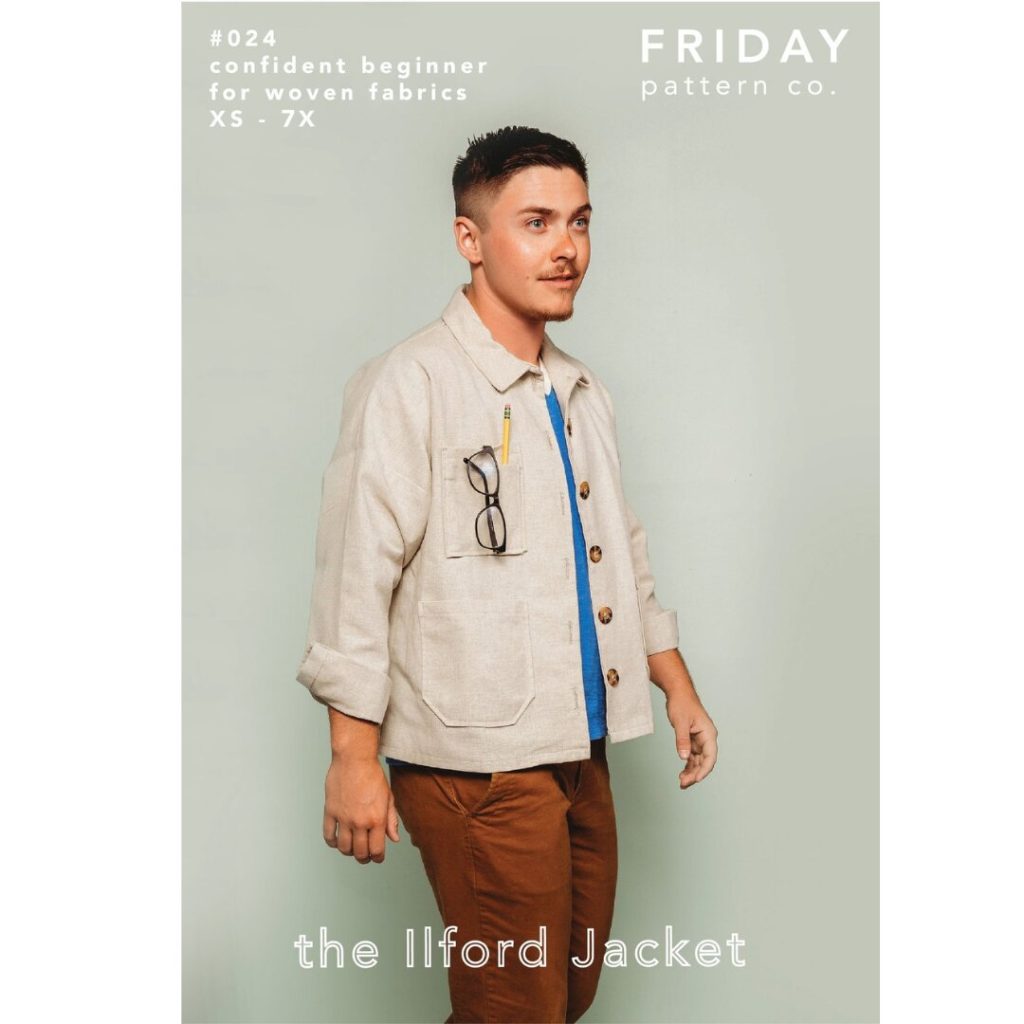 The Ilford Jacket Paper Pattern Friday Pattern Co. Sew Confident