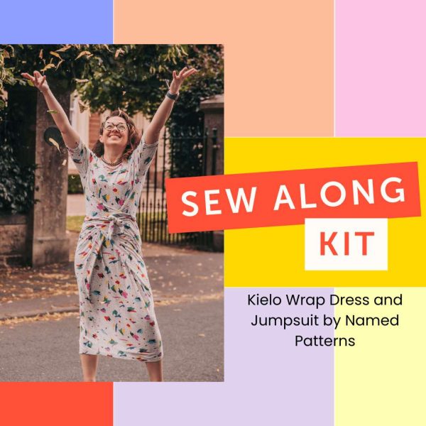 Kielo Wrap Dress/ Jumpsuit Fabric Kit | Named Patterns