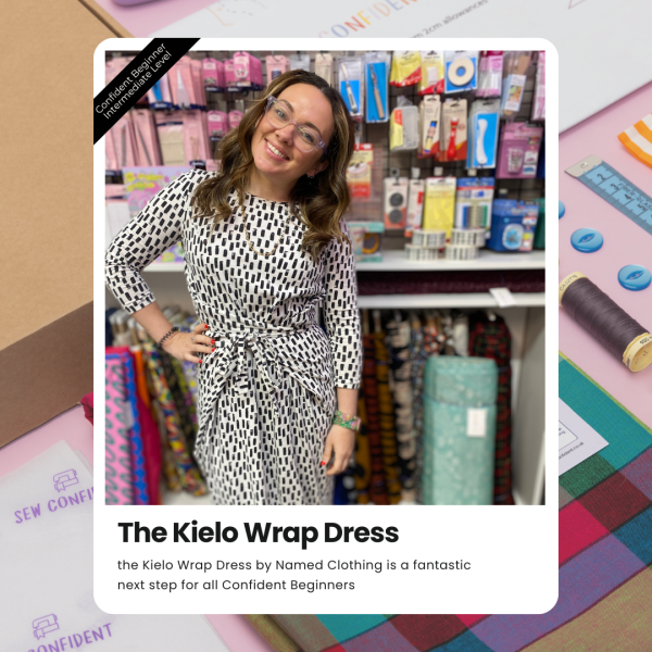 Kielo Wrap Dress/ Jumpsuit Fabric Kit | Named Patterns