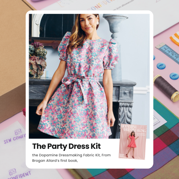 Dopamine Dressmaking Fabric Kit | The Party Dress