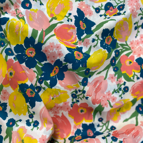 Liberty Fabrics | Marinas Bouquet Pink| Tana Lawn™