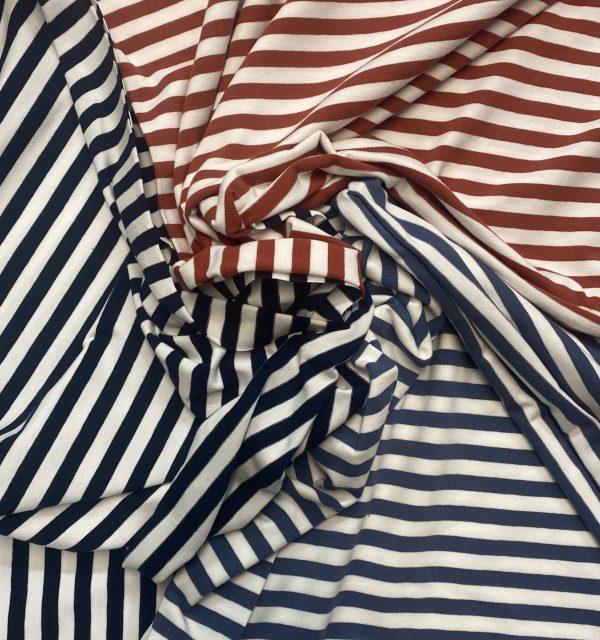 Jersey Yard Dyed Stripes | Multiple Colours