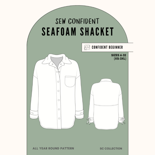 Luna Denim Seafoam Shacket Kit - Image 4