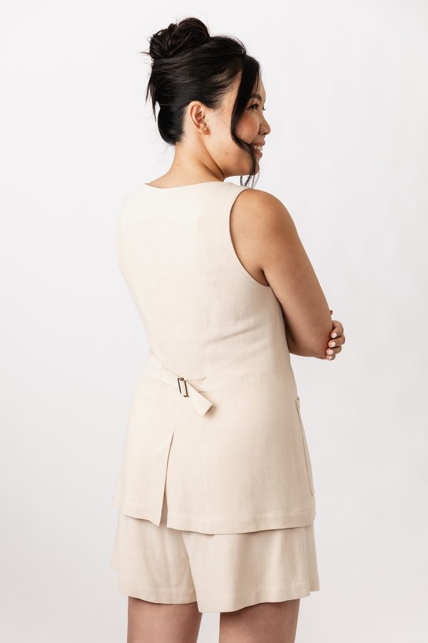 Asteri button down dress and Vest - Image 4