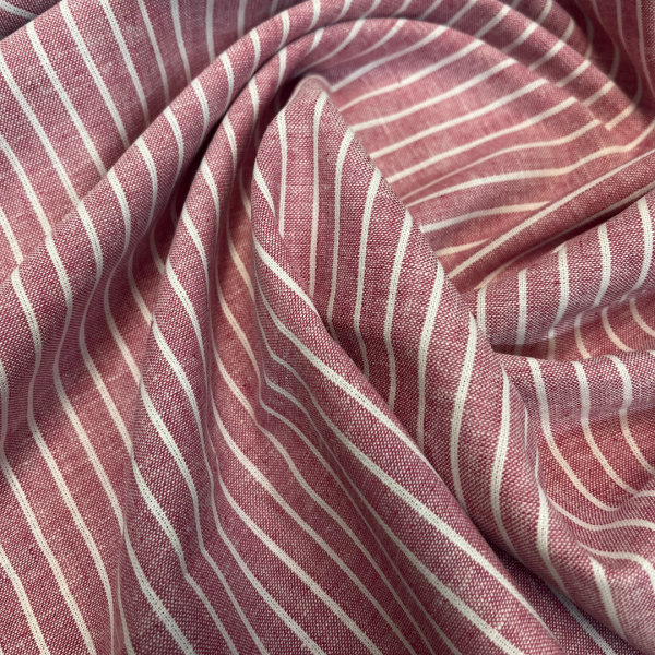 Striped Linen Look Cotton | 2 Colours