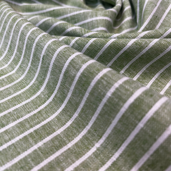 Striped Linen Look Cotton | 2 Colours - Image 2