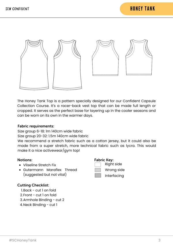 Honey Tank Pattern - Image 4