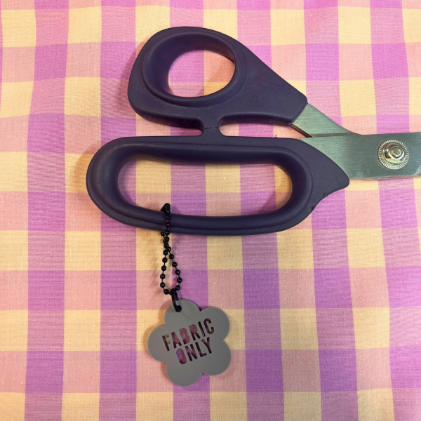 Scissor Fob | Fabric Only | Matt Lavendar