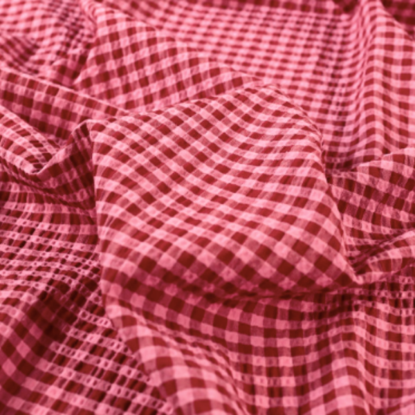 Rowan Gingham Seersucker | 2 Colours - Image 3