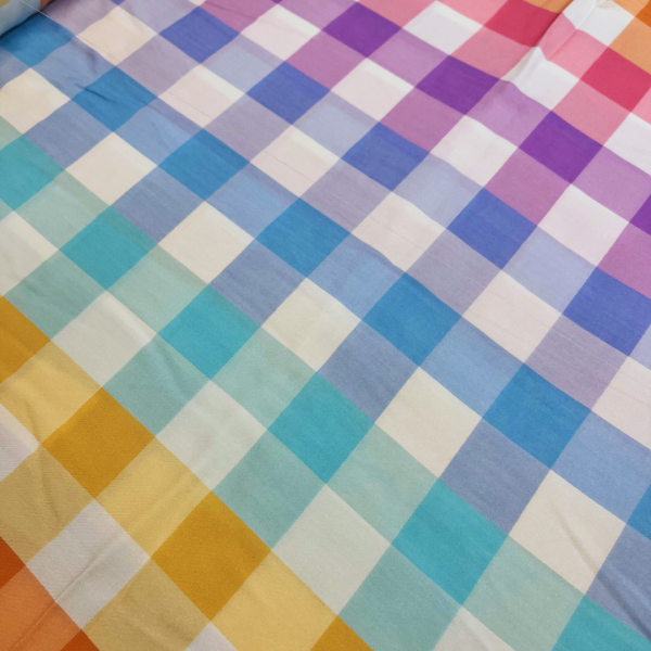The Crafty Pie | Rainbow Gingham | Large - Image 2