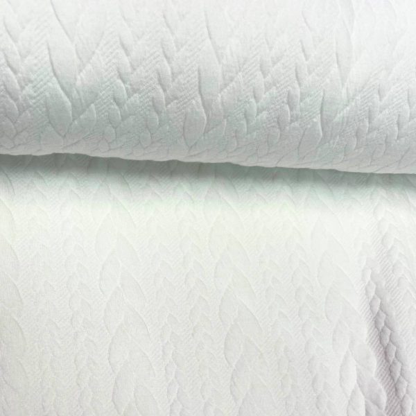 Cable Style Stretch Fabric