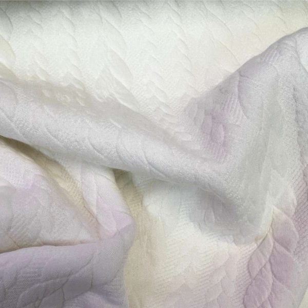 Cable Style Stretch Fabric - Image 2