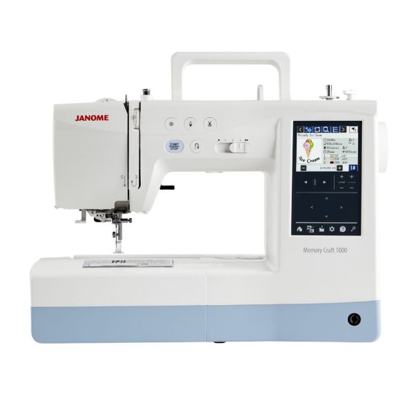 Janome MC1000e Embroidery and Sewing Machine