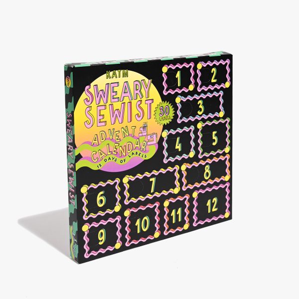 Pre-Order:  Sweary Sewist Advent Calendar | 12 Days of labels - Image 5