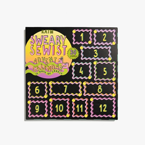 Pre-Order:  Sweary Sewist Advent Calendar | 12 Days of labels - Image 7
