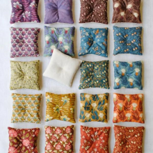 Lavender sachets sewing